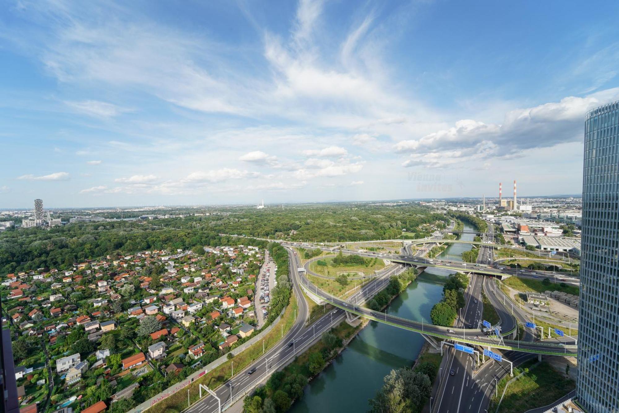 Triiiple 7Heaven - Amazing View On Top Floor With Rooftop Pool Viena Exterior foto
